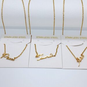 Stainlessteel Horoscopen Ketting