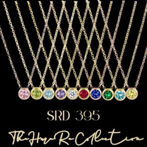 Stainless Steel Birthstone necklace