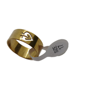 Stainless Steel Ring Leaf
