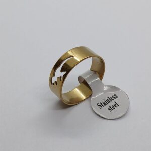 Stainless Steel Ring Dino