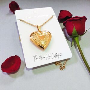 Stainless steel Photo necklace heart