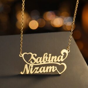 2 name neklace